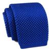 L&C Men's Fashion Tie Knit Knitted Tie Slim Skinny Woven UK Seller (Royal blue) view 1
