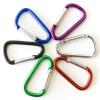 12pcs Aluminum Carabiner Clip Key Chain Key Ring 1-7/8 view 1