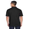 Harriton Men's Advantage Snag Protection Plus IL Snap Placket Polo 3XL BLACK view 2