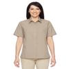 HA LAD SNAP FRONT S/S SHIRT (KHAKI) (L) view 1