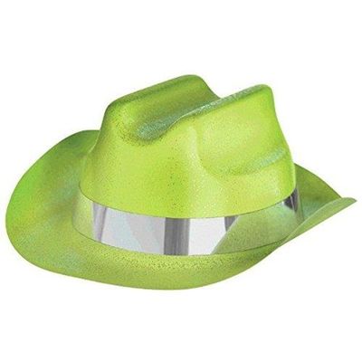 Amscan Glitter Mini Cowboy Hat, Party Accessory, Neon