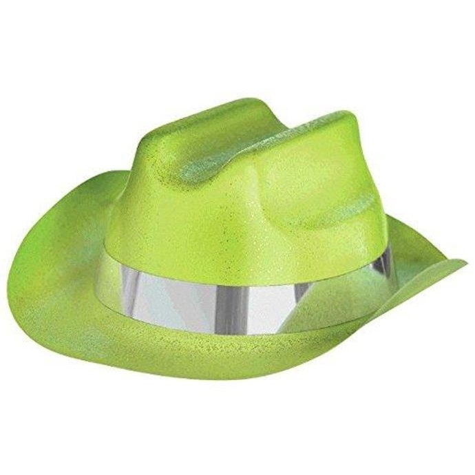 Amscan Glitter Mini Cowboy Hat, Party Accessory, Neon