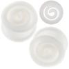 0 gauges 8mm 00g Plugs Ear gauges Gauge Tunnels Plug Earring Ears Women Men Silicone 0g 0 Gauge 8mm view 3
