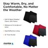 Mambe Large Waterproof Boat Blanket Royal - Insulated Windproof, and Water Proof Blanket - Machine Washable Fleece and Nylon Throw for Outdoor Activities Like Picnics and Stadiums view 3