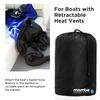 Mambe Large Waterproof Boat Blanket Royal - Insulated Windproof, and Water Proof Blanket - Machine Washable Fleece and Nylon Throw for Outdoor Activities Like Picnics and Stadiums view 4
