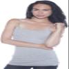 2 Pack Active Basic Women's Cami Tank Top Large H Gray, White view 3