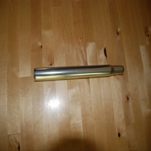 Columba Steel Seat Post (Silver, 25.4x350mm)