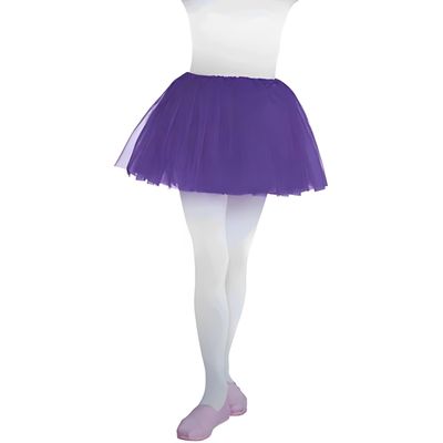 Purple Tutu For Kids - One Size Fits Most - Beautiful Tutu Perfect for Costume Parties, School Events & Everyday Fun - 1 Pc