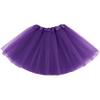 Purple Tutu For Kids - One Size Fits Most - Beautiful Tutu Perfect for Costume Parties, School Events & Everyday Fun - 1 Pc view 2