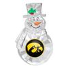 NCAA Iowa Hawkeyes Traditional Snowman Ornament view 1