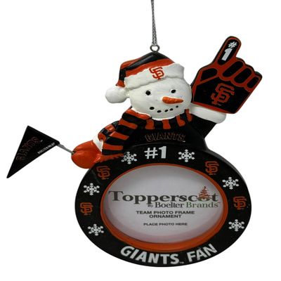 MLB San Francisco Giants Snowman Frame Ornament