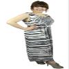 Belle Donne Women's Plus Size Print Maxi Dresses Cute Spring Fashion Sundress Plus Size Maxi Dress for Women -Black/White/XX-Large Womens Summer Dresses view 1