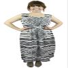 Belle Donne Women's Plus Size Print Maxi Dresses Cute Spring Fashion Sundress Plus Size Maxi Dress for Women -Black/White/XX-Large Womens Summer Dresses view 2