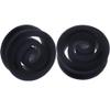 11/16 gauges 18mm 00g plugs ear gauges gauge tunnels plug earring ears women men silicone 11/16 inch 18mm view 2