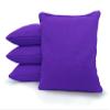 Johnson Enterprises, LLC 8 Standard Corn Filled Regulation 6"x6" Duck Cloth Cornhole Bags! (Orange/Purple) view 2