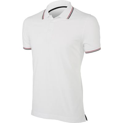 Kariban Mens Contrast Short Sleeve Polo Shirt (3XL) (White)