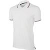 Kariban Mens Contrast Short Sleeve Polo Shirt (3XL) (White) view 1