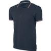Kariban Mens Contrast Short Sleeve Polo Shirt (3XL) (White) view 2