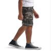 Wrangler Authentics boys Classic Cargo shorts, Dark Khaki Camo, 8 Husky view 2