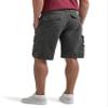 Premium Twill Cargo Short, Anthracite Twill, 32 view 2