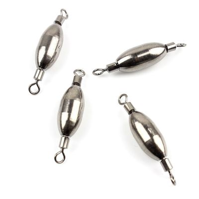 30x Fishing Swivel FY009-40 Rolling Copper Weight Cross Lock Tackle Fly Coast Lock Solid Coastlock Sea Lures
