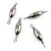 30x Fishing Swivel FY009-40 Rolling Copper Weight Cross Lock Tackle Fly Coast Lock Solid Coastlock Sea Lures view 1