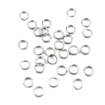 700x Fishing Swivel FY010-05 Split Rings 5.8MM Tackle Fly Coast Lock Snaps Solid Coastlock Sea Lures