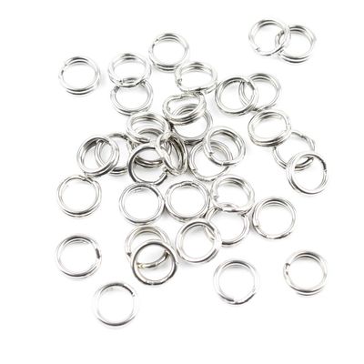 460x Fishing Swivel FY010-07 Split Rings 7.2MM Tackle Fly Coast Lock Snaps Solid Coastlock Sea Lures