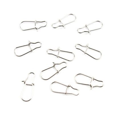 830x Fishing Swivel FY008-02 Enhanced Snaps Test 11Kg 19MM Cross Lock Tackle Fly Coast Lock Solid Coastlock Sea Lures