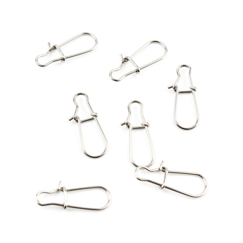 310x Fishing Swivel FY008-03 Enhanced Snaps Test 18Kg 22MM Cross Lock Tackle Fly Coast Lock Solid Coastlock Sea Lures