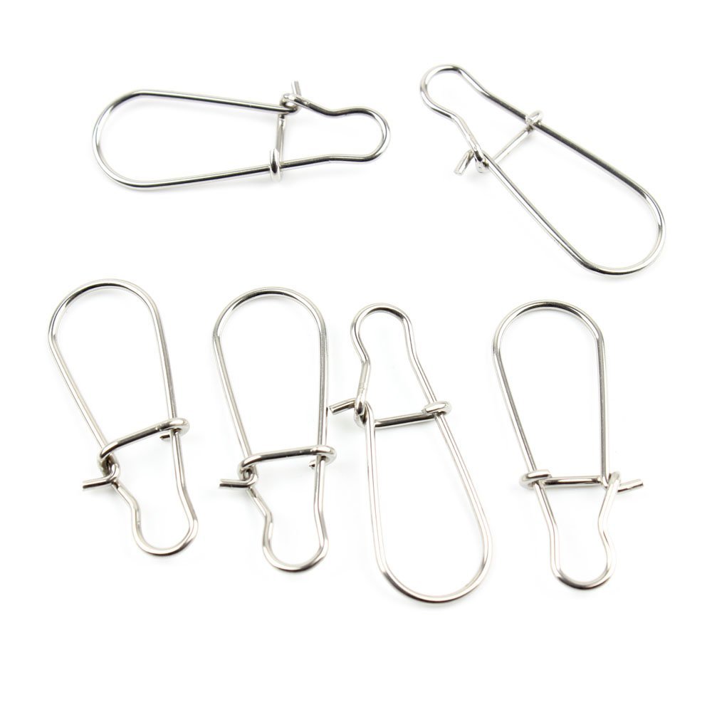 450x Fishing Swivel FY008-05 Enhanced Snaps Test 35Kg 33MM Cross Lock Tackle Fly Coast Lock Solid Coastlock Sea Lures