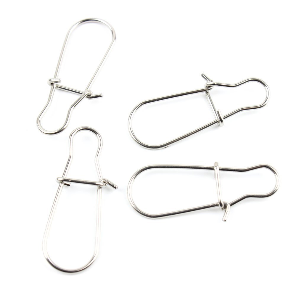 180x Fishing Swivel FY008-06 Enhanced Snaps Test 50Kg 38MM Cross Lock Tackle Fly Coast Lock Solid Coastlock Sea Lures