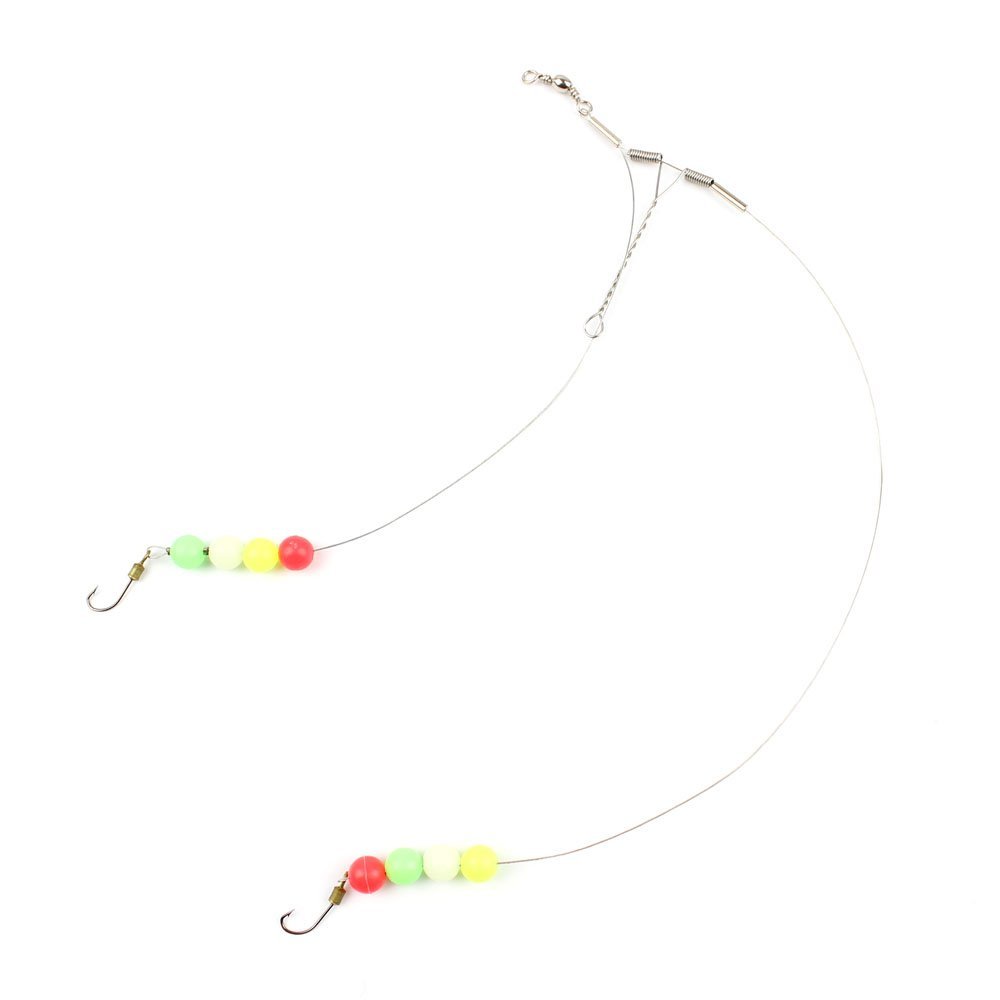 30x Fishing Swivel FY013-08 Wire Rig Hooks Floating Luminous #8 Tackle Fly Coast Lock Snaps Solid Coastlock Sea Lures
