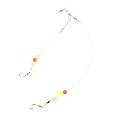 30x Fishing Swivel FY013-12 Wire Rig Hooks Floating Luminous #12 Tackle Fly Coast Lock Snaps Solid Coastlock Sea Lures