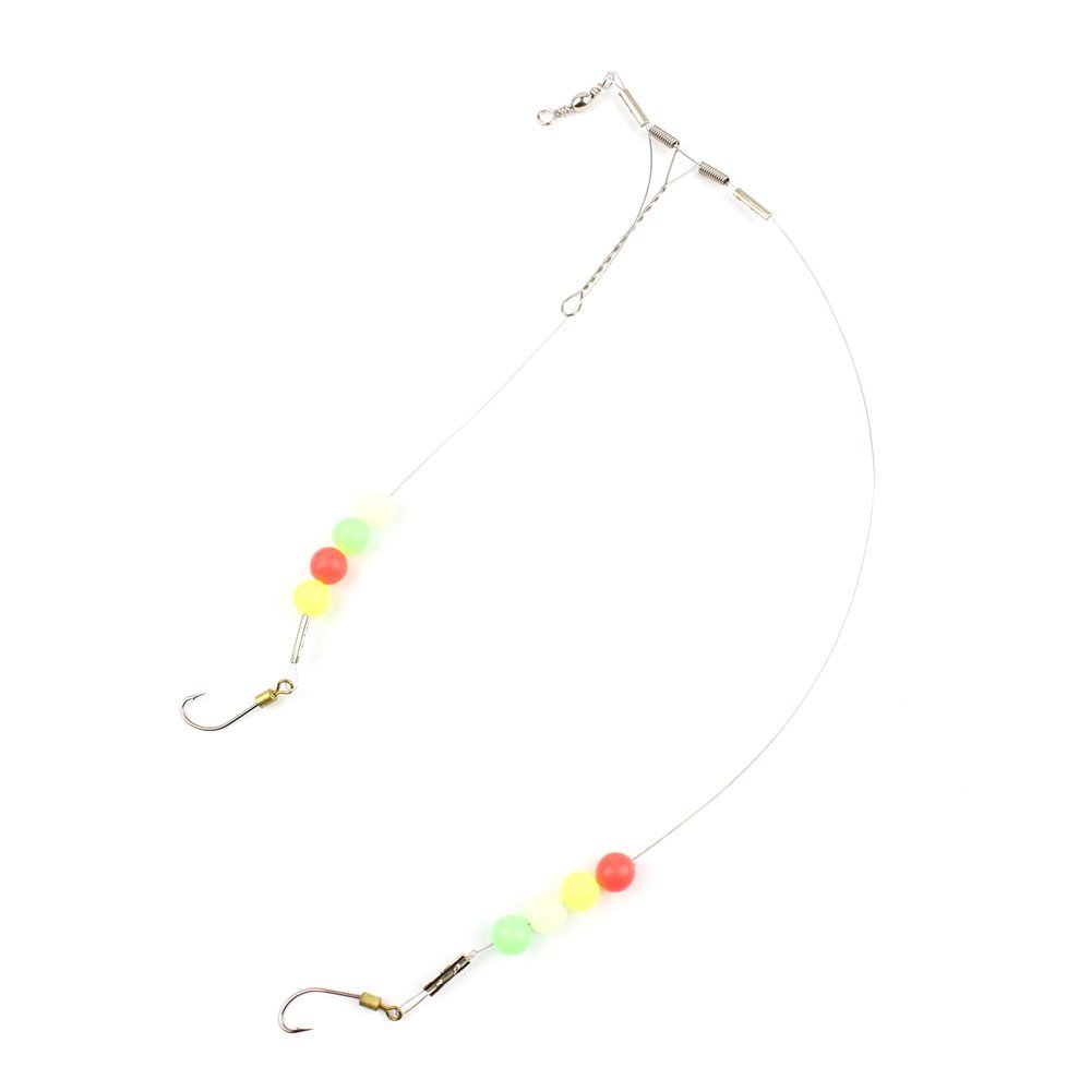 30x Fishing Swivel FY013-12 Wire Rig Hooks Floating Luminous #12 Tackle Fly Coast Lock Snaps Solid Coastlock Sea Lures