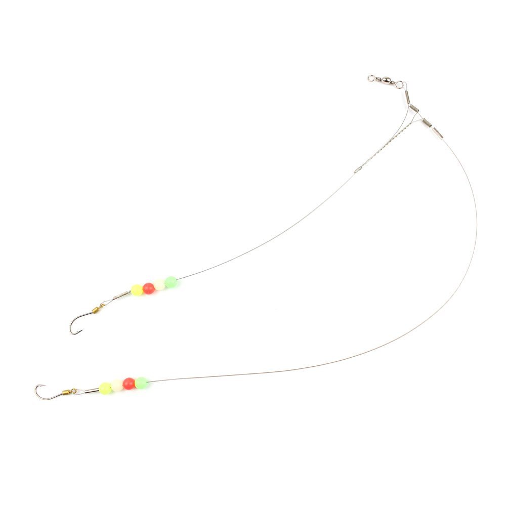 30x Fishing Swivel FY013-14 Wire Rig Hooks Floating Luminous #14 Tackle Fly Coast Lock Snaps Solid Coastlock Sea Lures