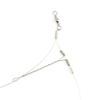 30x Fishing Swivel FY013-16 Wire Rig Hooks Floating Luminous 16# Tackle Fly Coast Lock Snaps Solid Coastlock Sea Lures view 2