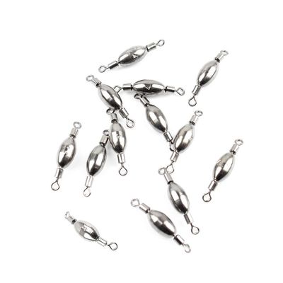 120x Fishing Swivel FY009-04 Rolling Copper Weight Cross Lock Tackle Fly Coast Lock Solid Coastlock Sea Lures
