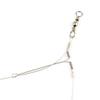 10x Fishing Swivel FY013-20 Wire Rig Hooks Floating Luminous 20# Tackle Fly Coast Lock Snaps Solid Coastlock Sea Lures view 2