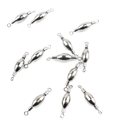 100x Fishing Swivel FY009-05 Rolling Copper Weight Cross Lock Tackle Fly Coast Lock Solid Coastlock Sea Lures