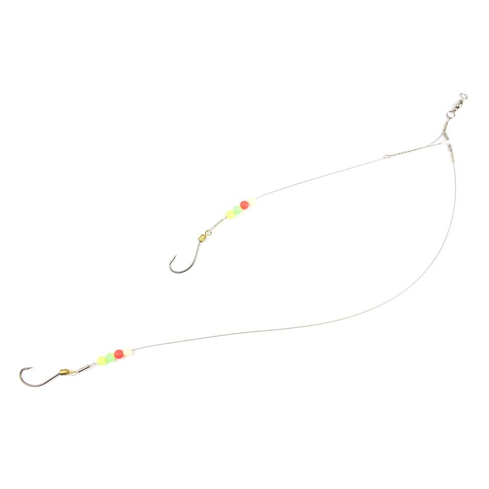 10x Fishing Swivel FY013-22 Wire Rig Hooks Floating Luminous #22 Tackle Fly Coast Lock Snaps Solid Coastlock Sea Lures