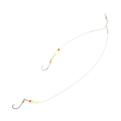10x Fishing Swivel FY013-24 Wire Rig Hooks Floating Luminous 24# Tackle Fly Coast Lock Snaps Solid Coastlock Sea Lures
