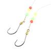 10x Fishing Swivel FY013-24 Wire Rig Hooks Floating Luminous 24# Tackle Fly Coast Lock Snaps Solid Coastlock Sea Lures view 3