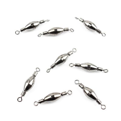90x Fishing Swivel FY009-07 Rolling Copper Weight Cross Lock Tackle Fly Coast Lock Solid Coastlock Sea Lures