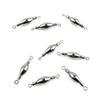90x Fishing Swivel FY009-07 Rolling Copper Weight Cross Lock Tackle Fly Coast Lock Solid Coastlock Sea Lures view 1