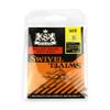 50x Fishing Swivel FY014-08 Rolling with Hook #8 Tackle Fly Coast Lock Snaps Solid Coastlock Sea Lures view 1
