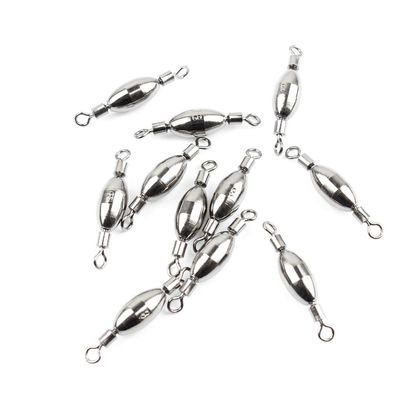 90x Fishing Swivel FY009-08 Rolling Copper Weight Cross Lock Tackle Fly Coast Lock Solid Coastlock Sea Lures