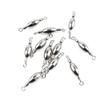 90x Fishing Swivel FY009-08 Rolling Copper Weight Cross Lock Tackle Fly Coast Lock Solid Coastlock Sea Lures view 1