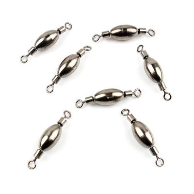 70x Fishing Swivel FY009-10 Rolling Copper Weight Cross Lock Tackle Fly Coast Lock Solid Coastlock Sea Lures