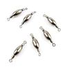 60x Fishing Swivel FY009-12 Rolling Copper Weight Cross Lock Tackle Fly Coast Lock Solid Coastlock Sea Lures view 1